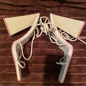 NIB Pretty Little Thing mint green heels